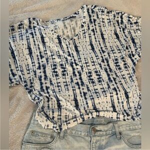 Tie Dyed Stretchy Versatile Top